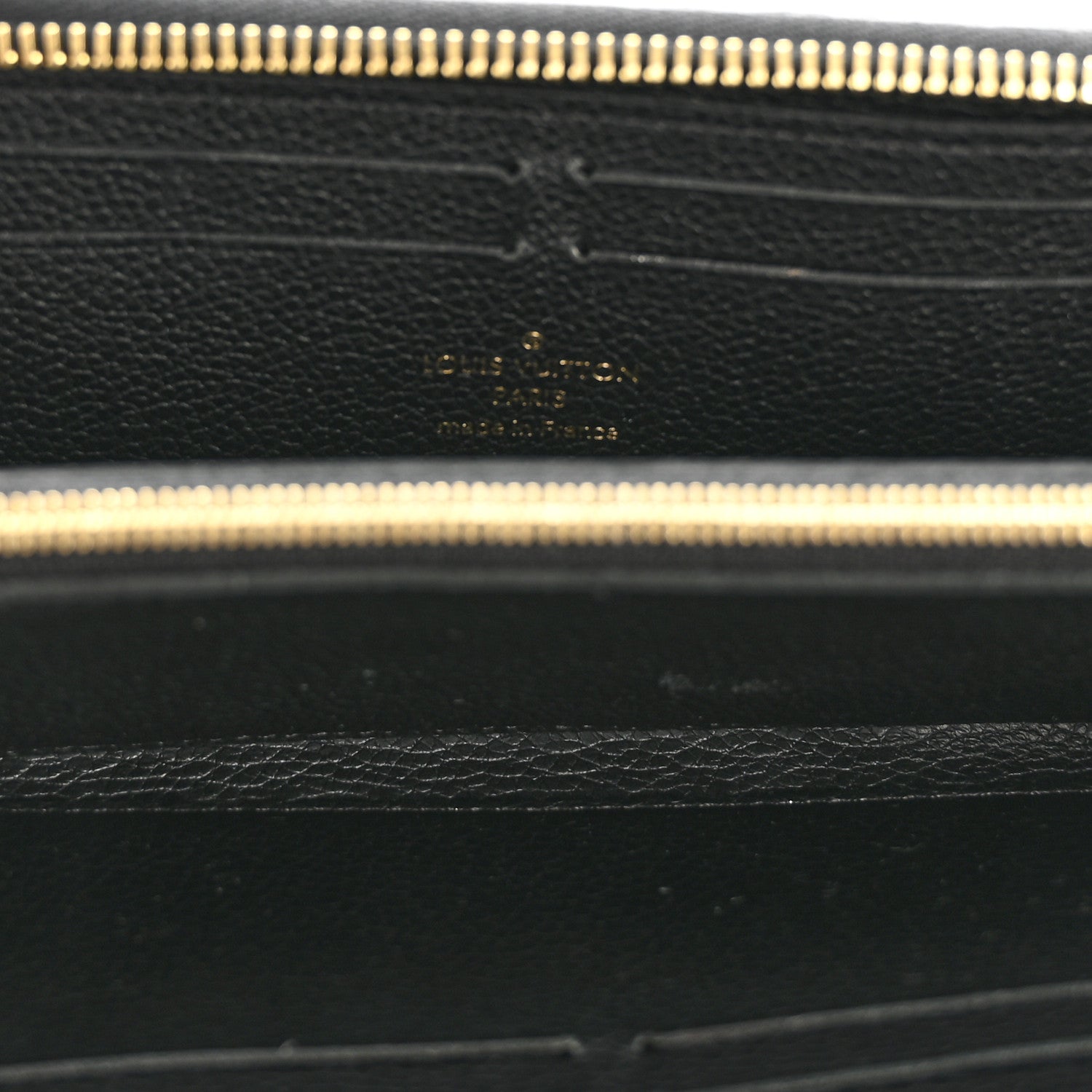 Louis Vuitton Empreinte Clemence Wallet Black 5 of 10