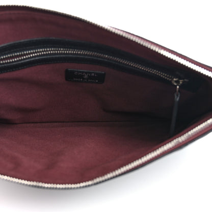 Chanel Caviar Quilted Medium Cosmetic Case Black 5 of 10