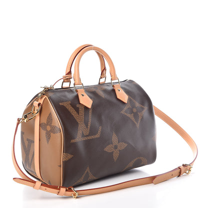 Louis Vuitton Reverse Monogram Giant Speedy Bandouliere 30 4 of 9