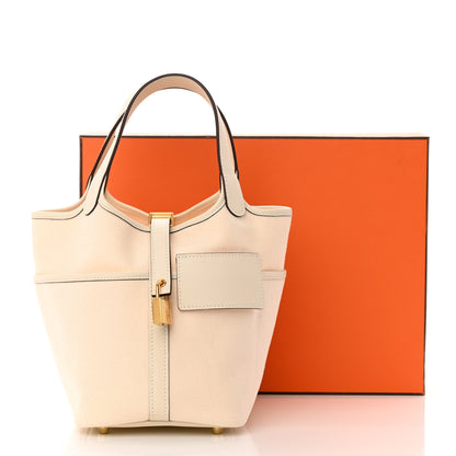 Hermes Toile Goeland Swift Cargo Picotin Lock 18 Nata 13 of 13