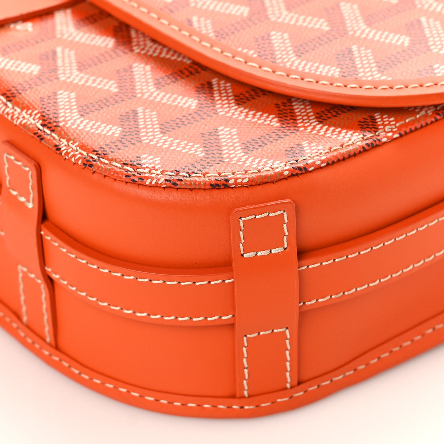 Goyard Goyardine Belvedere II PM Messenger Bag Orange 8 of 8