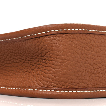 Hermes Taurillon Clemence Allegro Evelyne TPM Gold Cornaline White 9 of 11