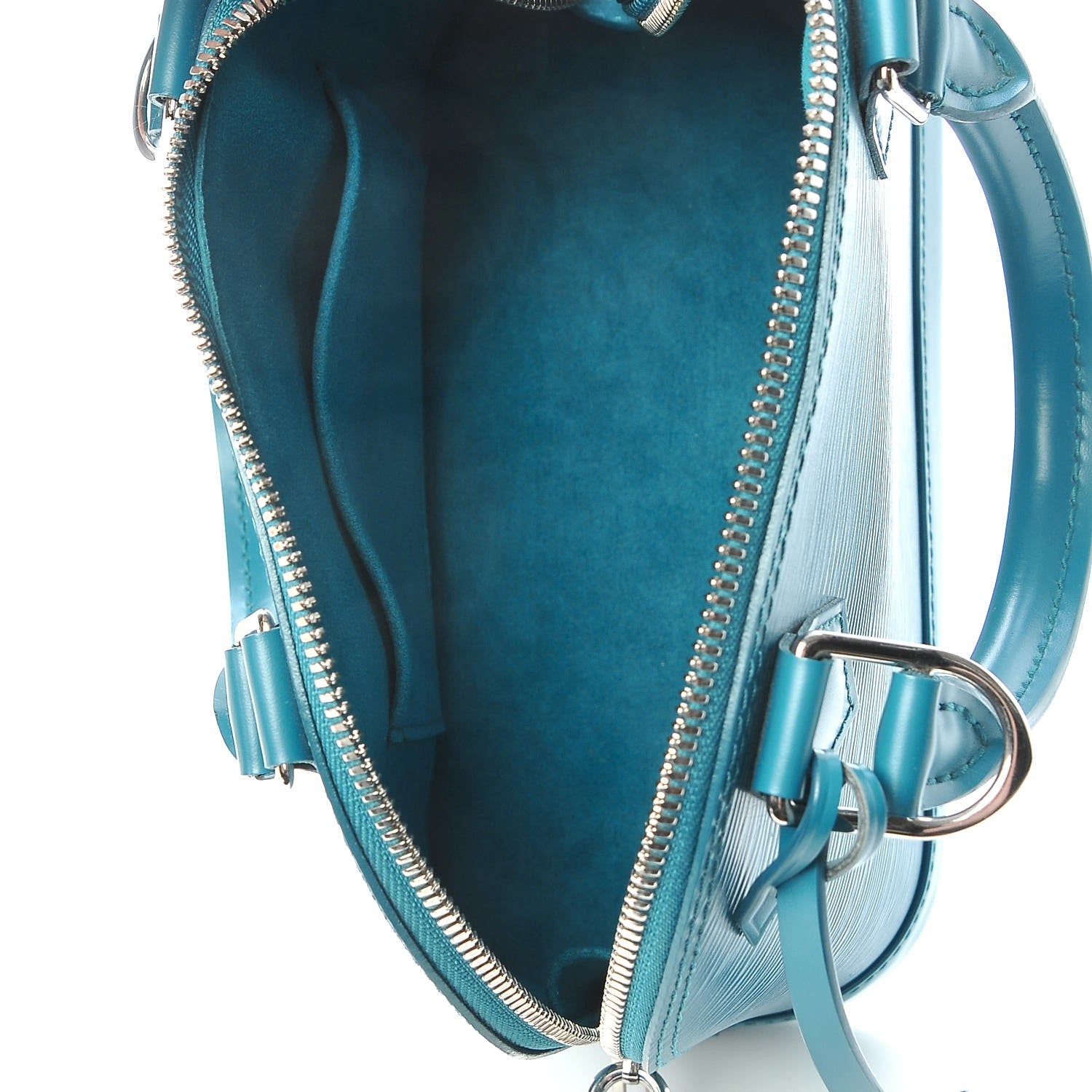 Louis Vuitton Epi Alma BB Cyan 5 of 7