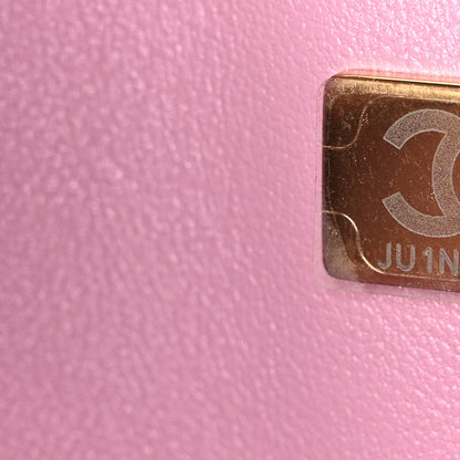 Chanel Caviar Quilted Jumbo Double Flap Pink 7 of 11