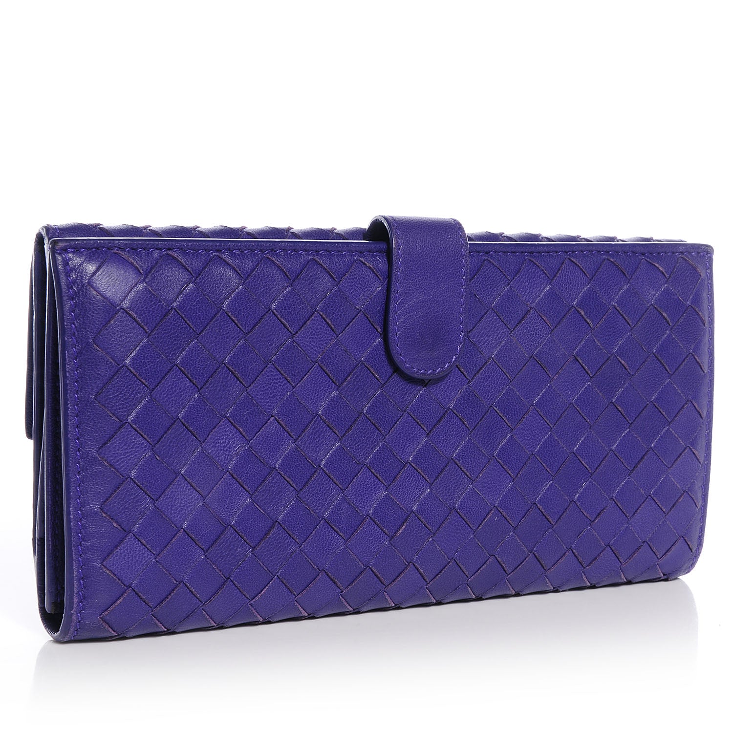 Bottega Veneta Nappa Intrecciato Continental Wallet Anemone 3 of 9
