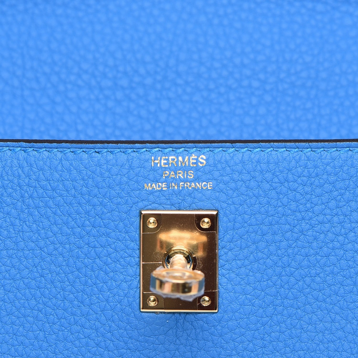 Hermes Togo Kelly Retourne 25 Bleu Zanzibar 20 of 30