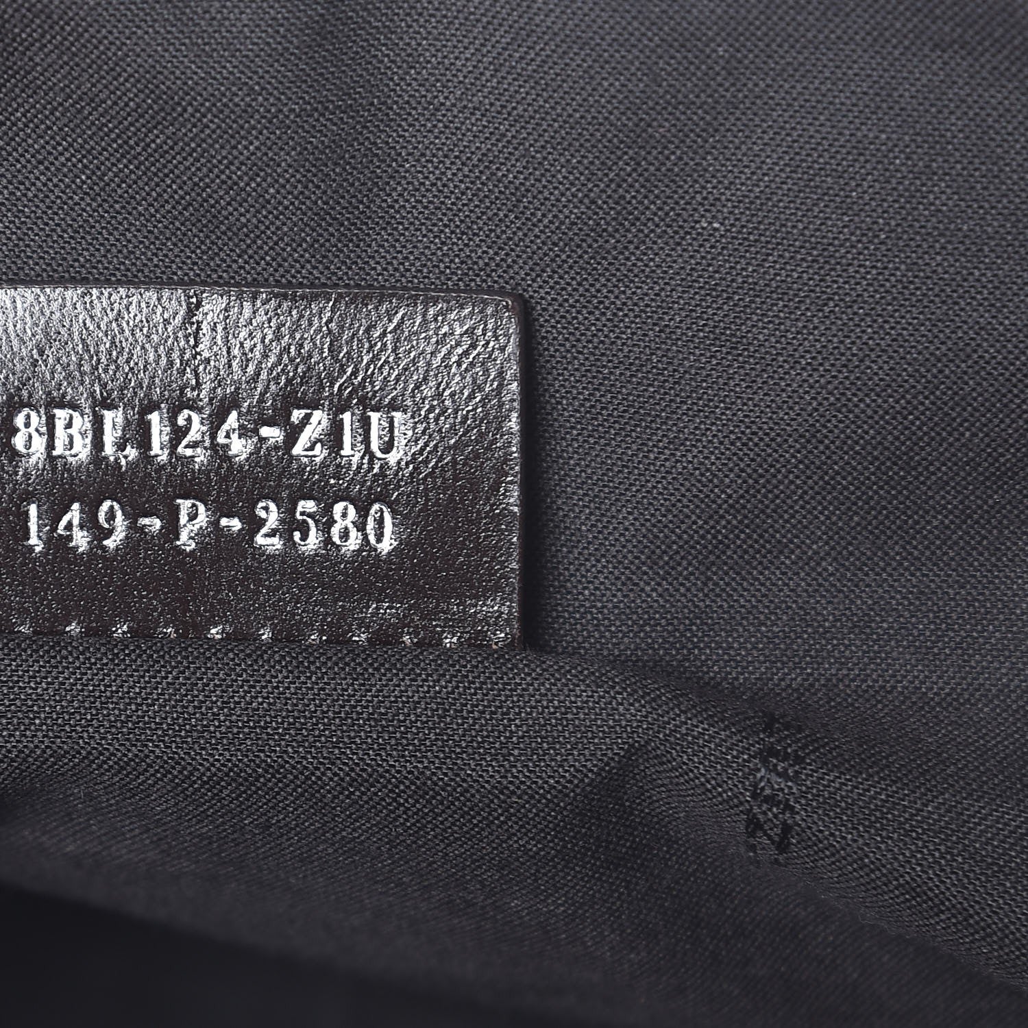 Fendi Vitello Dolce Croc Tail Medium By The Way Boston Bag Dark Brown 7 of 9