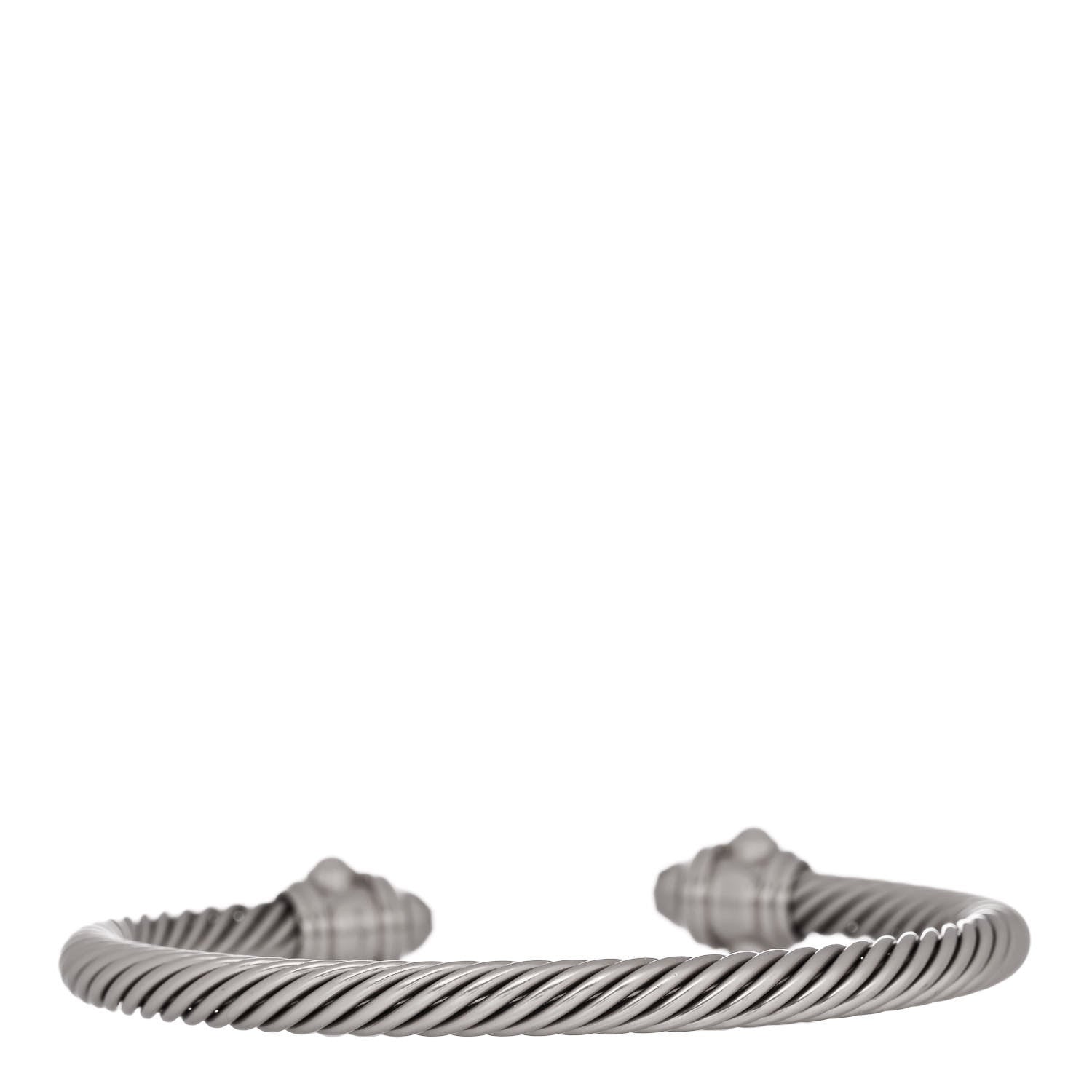 David Yurman Aluminum 5mm Renaissance Bracelet Darkened Silver 2 of 5