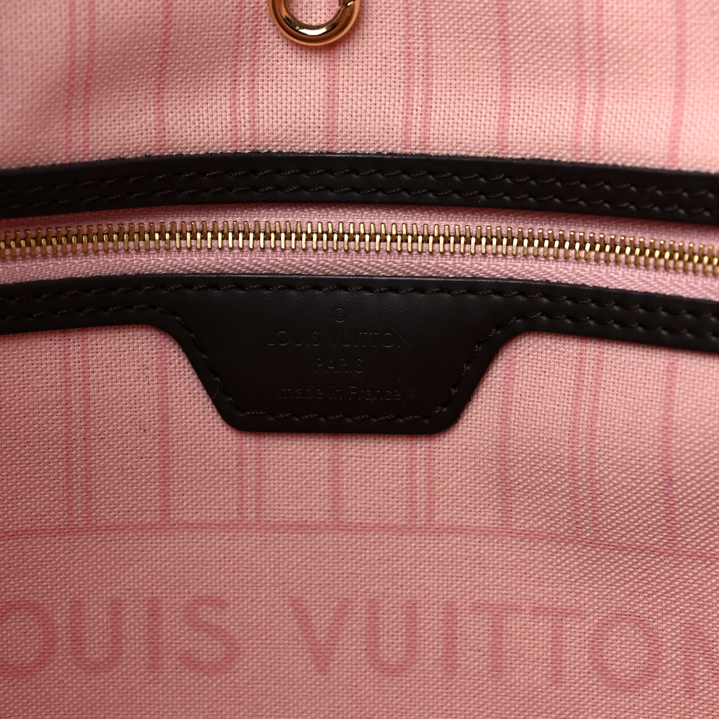 Damier Ebene Neo Neverfull MM Rose Ballerine