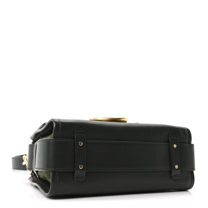 Chloe Calfskin Suede Mini Tess Day Bag Black Olive 4 of 10