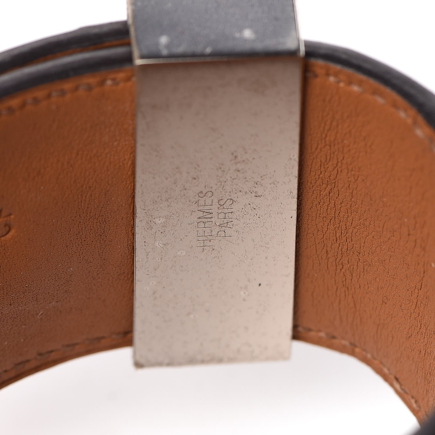 Hermes Shiny Alligator Collier De Chien CDC Bracelet S Bleu Electrique 6 of 7