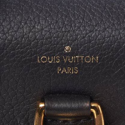 Louis Vuitton Calfskin Lockme Mini Backpack Black 7 of 9