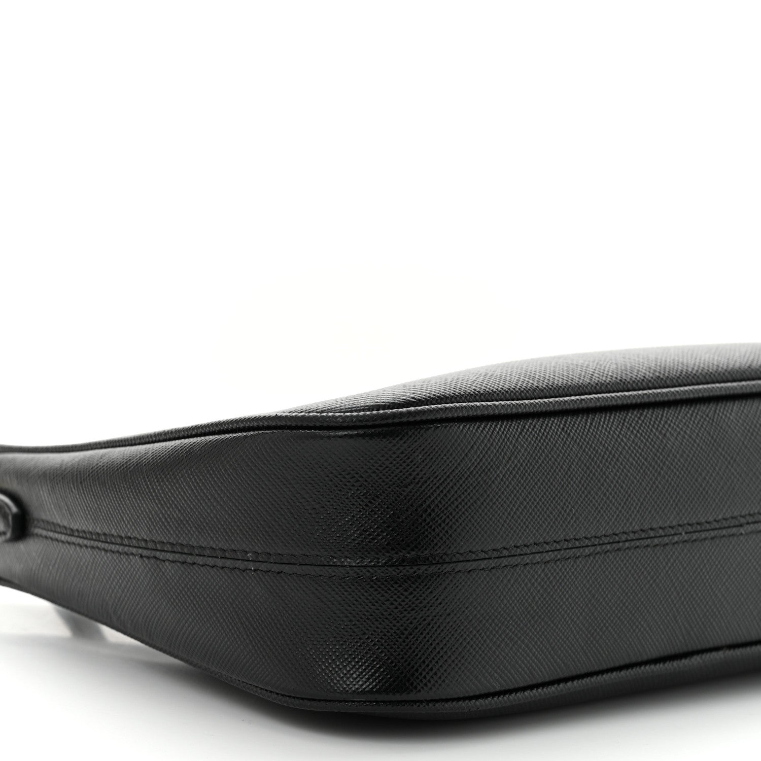 Prada Saffiano Lux Re-Edition 2005 Shoulder Bag Black 10 of 11