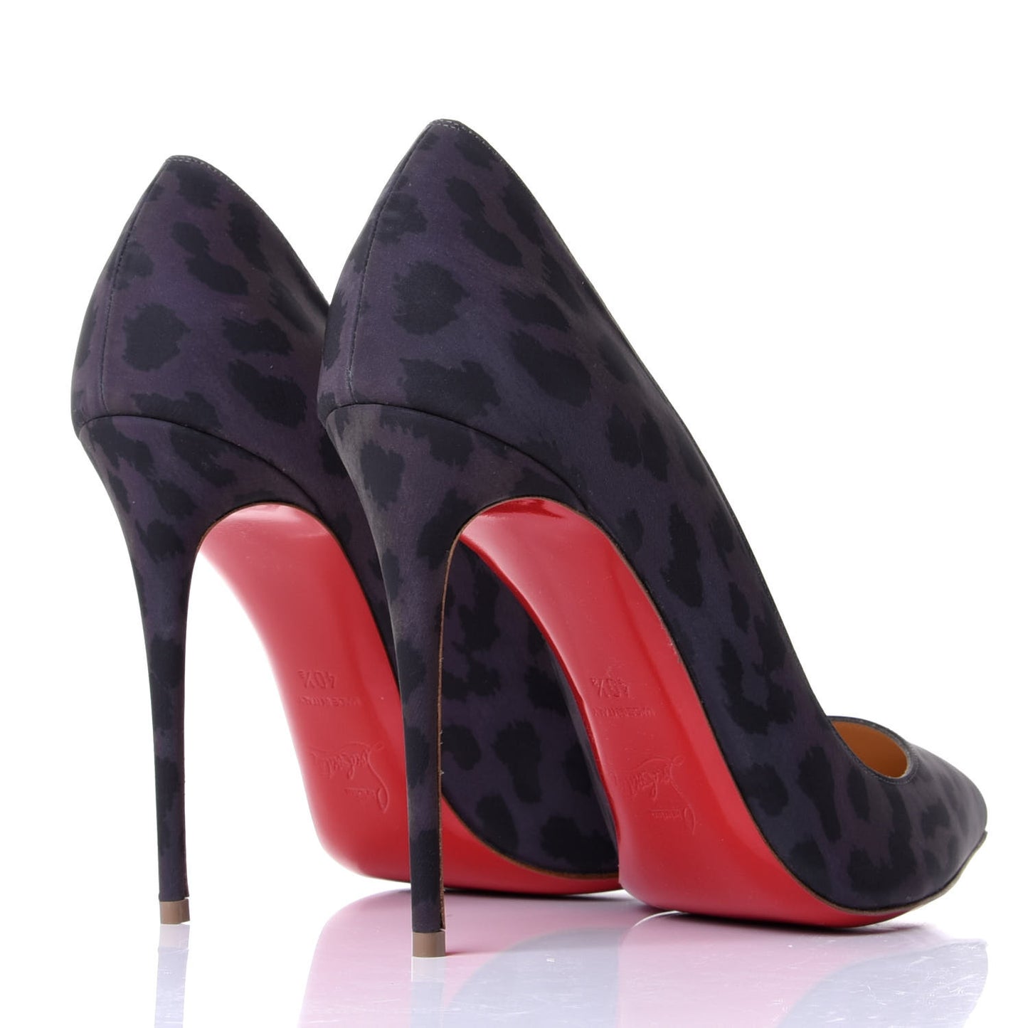 Nylon Reflex Leopard Pigalle Follies 100 Pumps 40.5 Multi