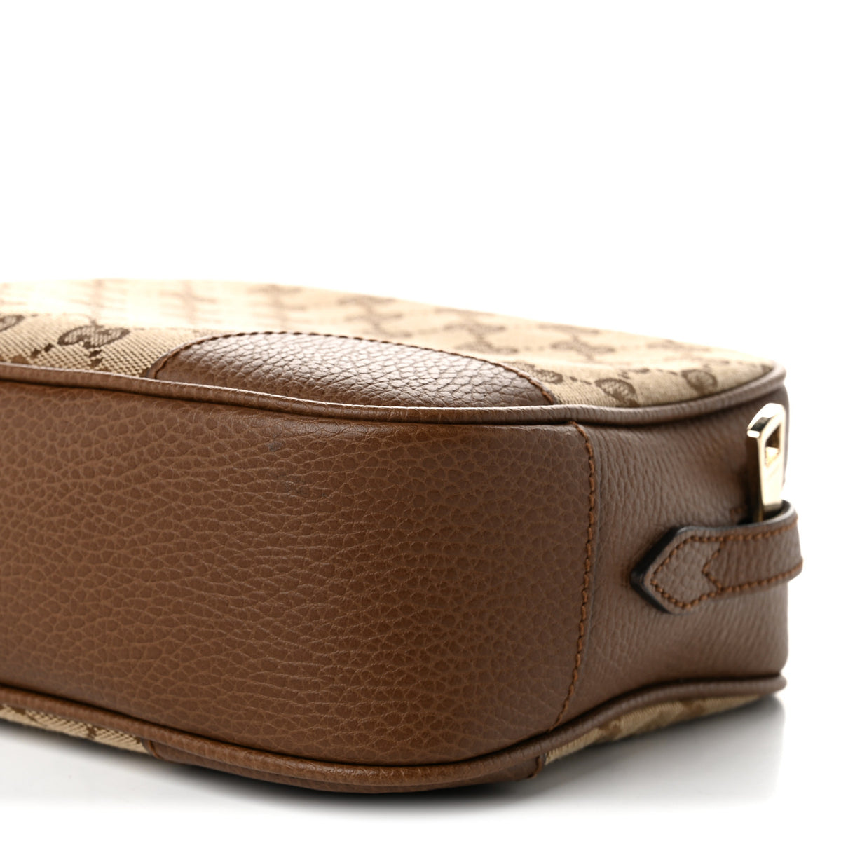 Monogram Mini Bree Messenger Bag Beige Tabacco