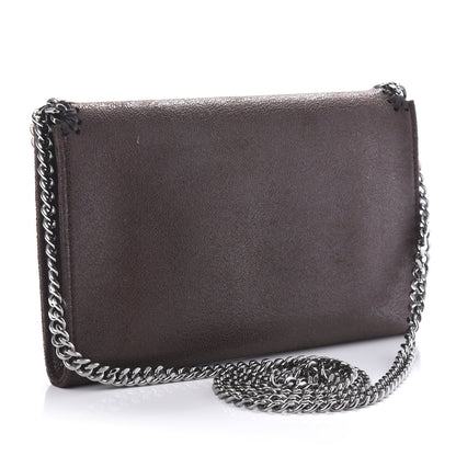Stella McCartney Shaggy Deer Falabella Mini Crossbody Bag Dark Brown 3 of 9