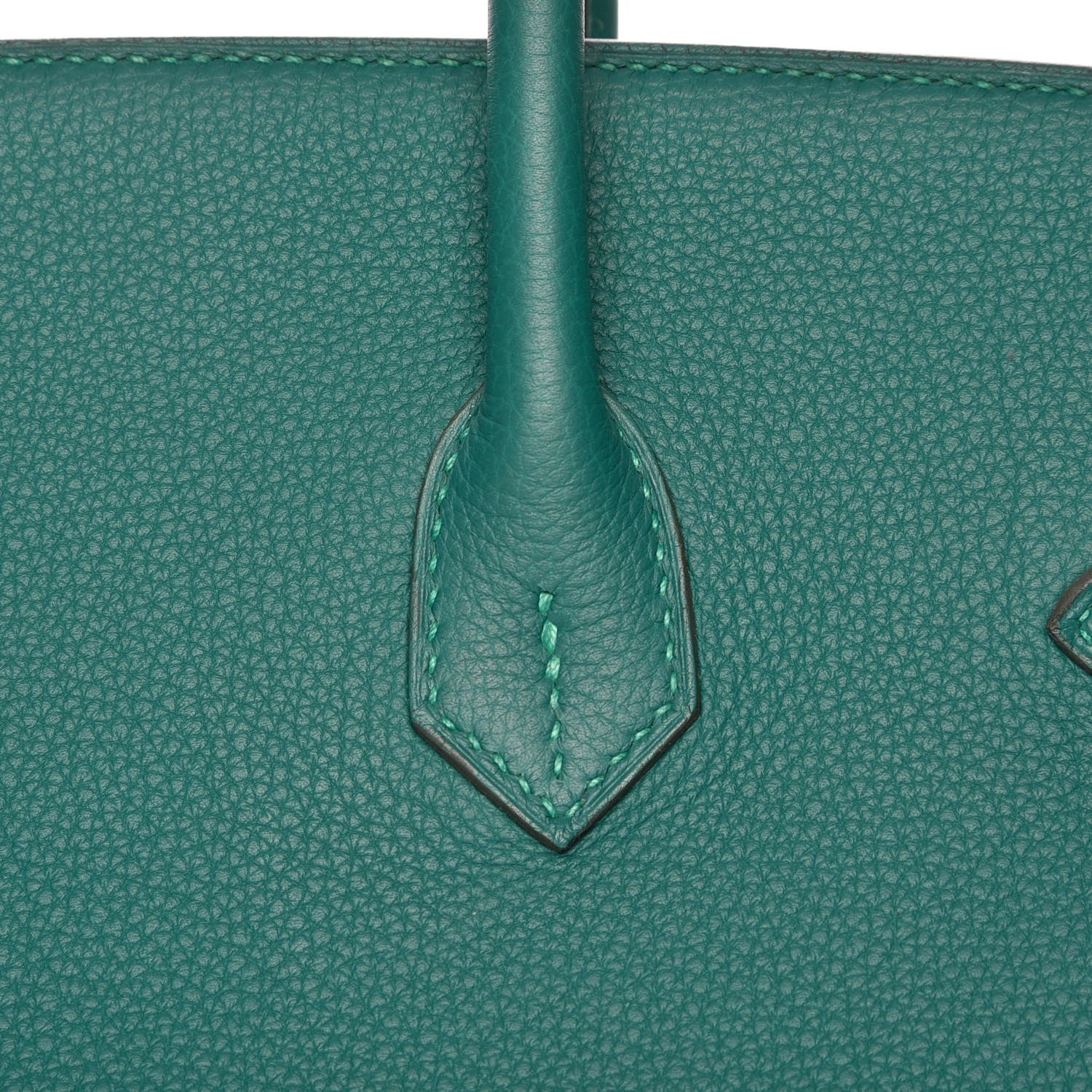 Hermes Togo Birkin 35 Malachite 29 of 32