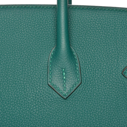 Hermes Togo Birkin 35 Malachite 29 of 32