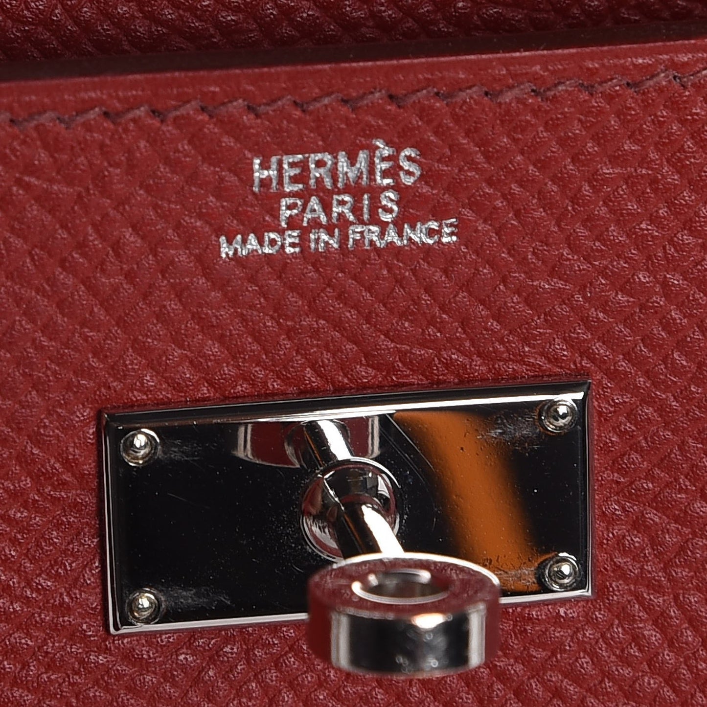 Epsom Kelly Longue Wallet Rouge Garance