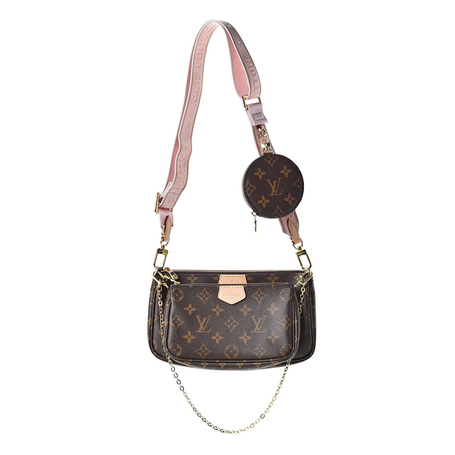 Louis Vuitton Monogram Multi Pochette Accessories Rose Clair 1 of 14