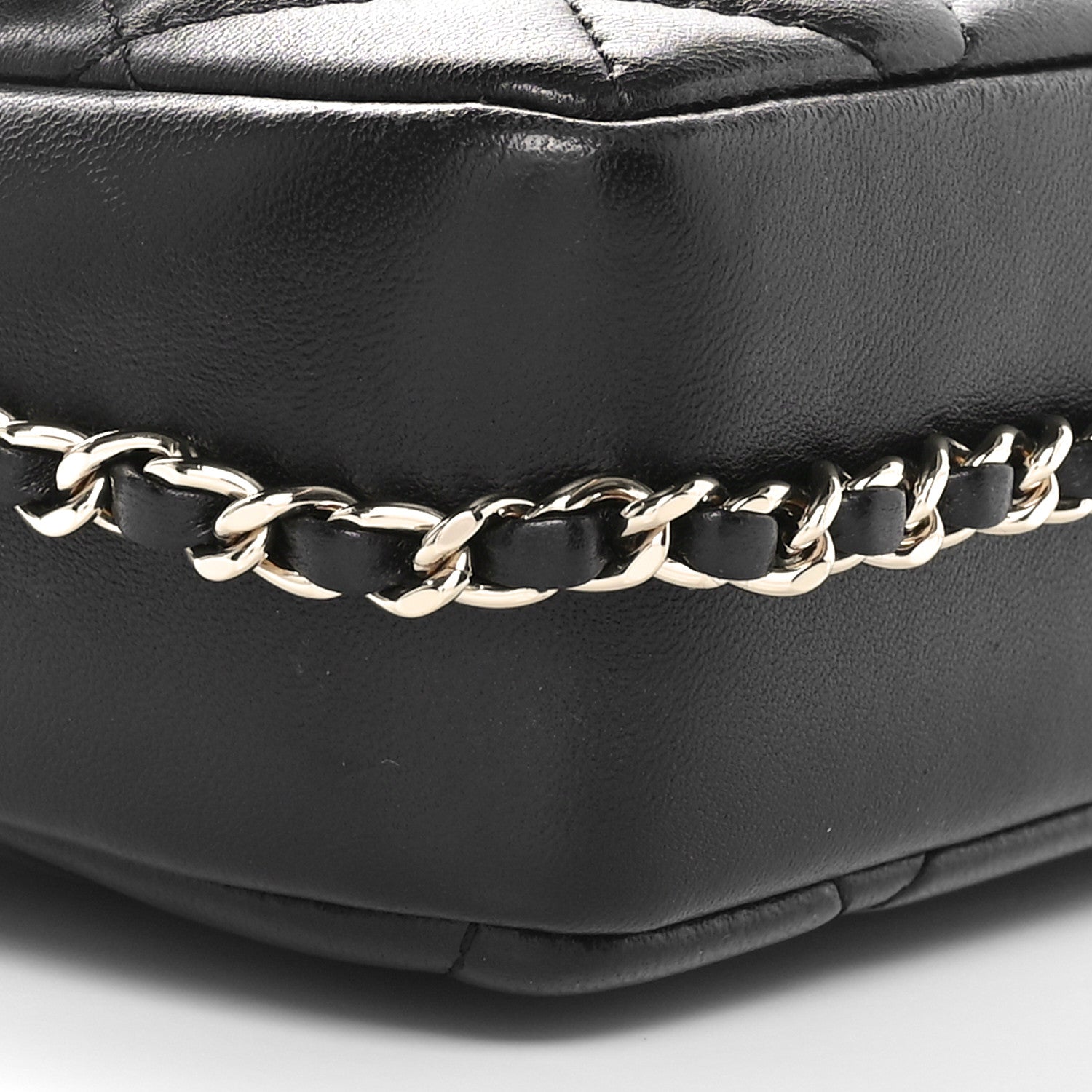 Chanel Lambskin Quilted Small My Precious Flap Black 9 of 11