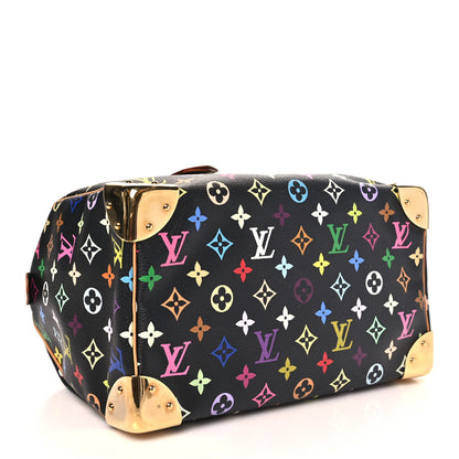 Louis Vuitton Monogram Multicolor Speedy 30 Black 4 of 9