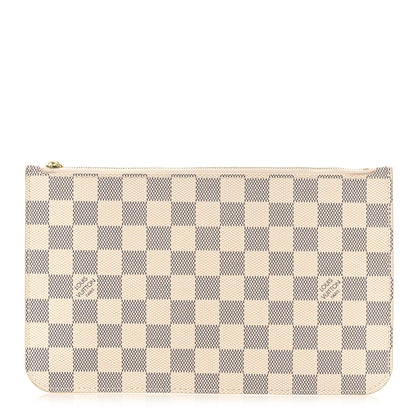 Louis Vuitton Damier Azur Neverfull MM GM Pochette 1 of 8