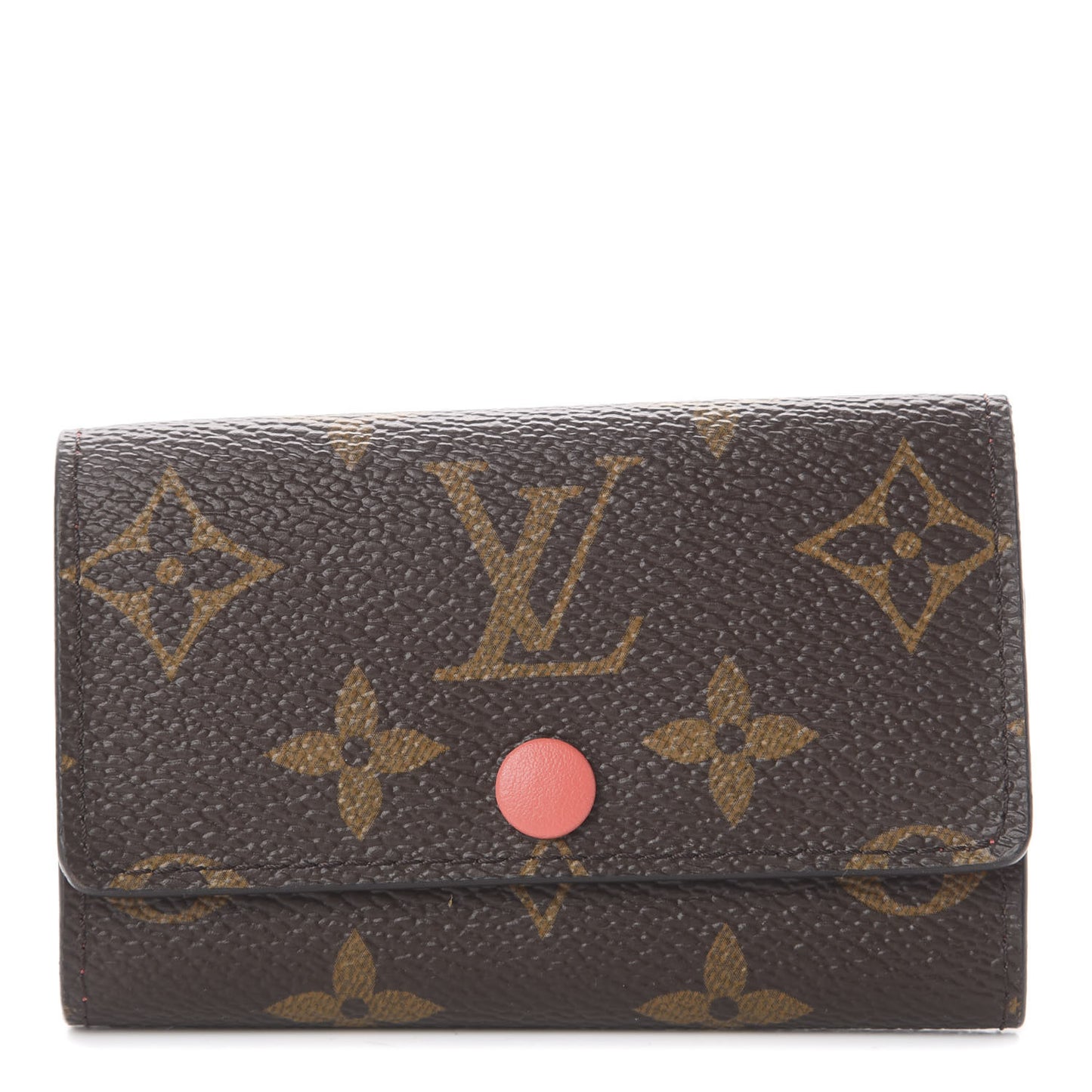 Monogram 6 Key Multicles Holder Poppy