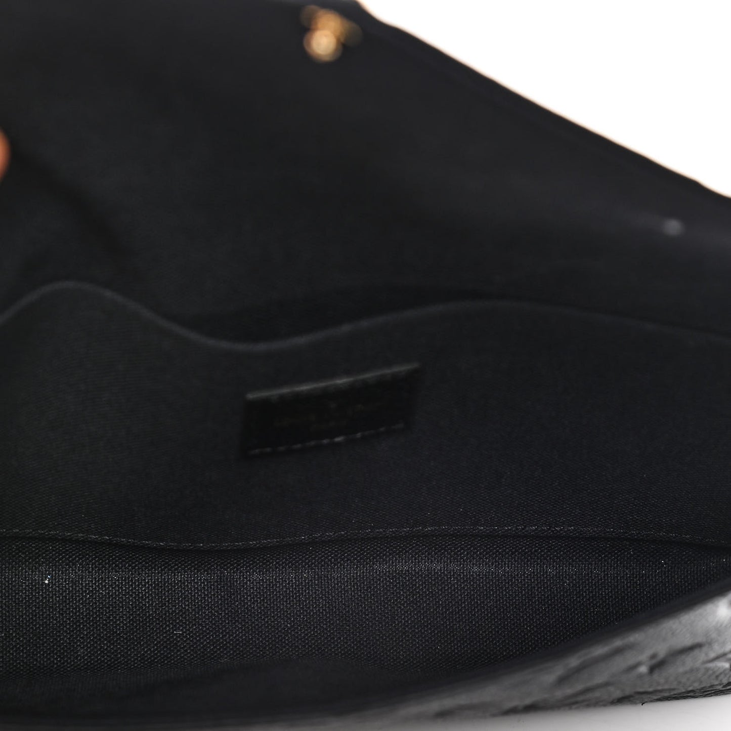 Empreinte Pochette Felicie Chain Wallet Black