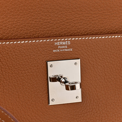 Hermes Togo Kelly Retourne 28 Gold 6 of 14