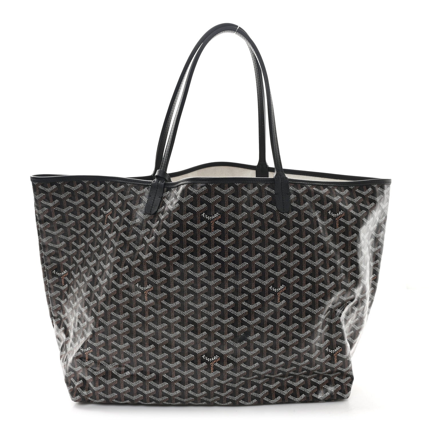 Goyard Goyardine Saint Louis GM Black 1 of 12