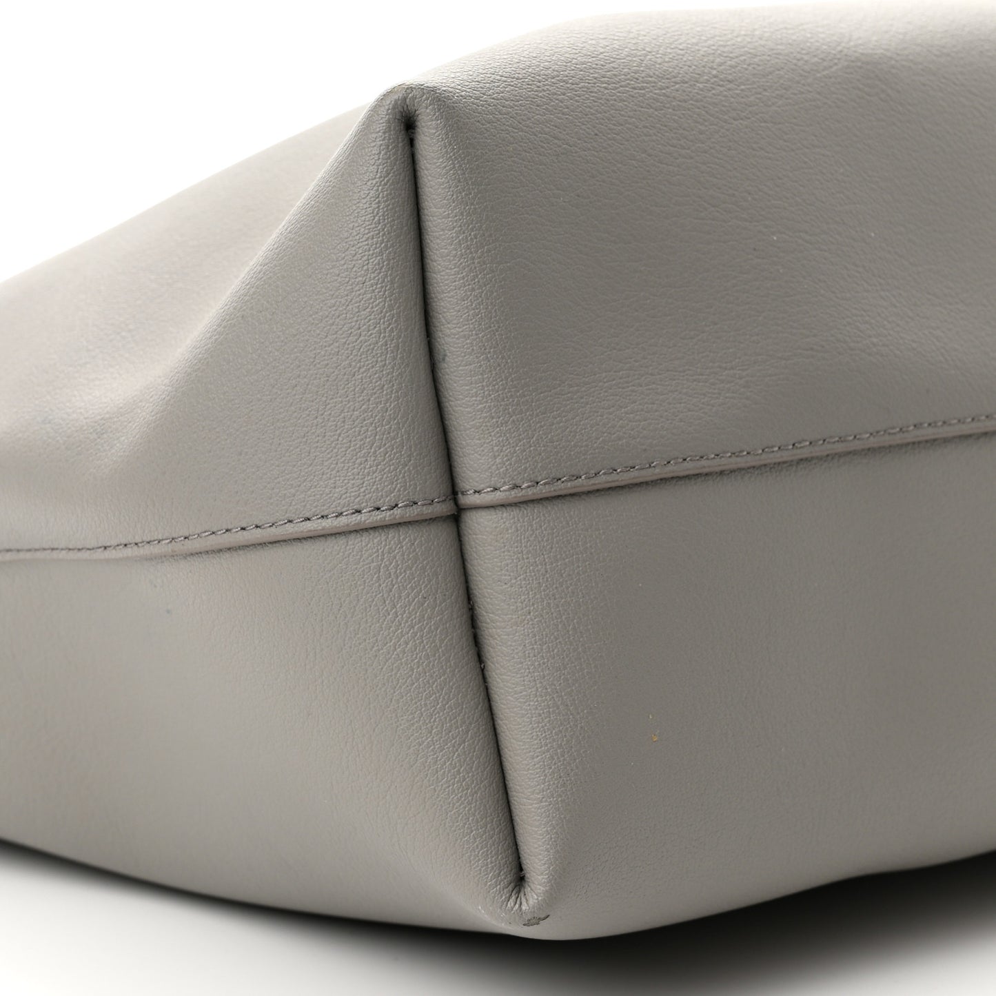 Calfskin Large Shopping Tote Earth