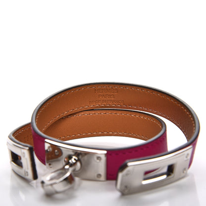 Hermes Swift Kelly Double Tour Bracelet S Rose Pourpre 4 of 8