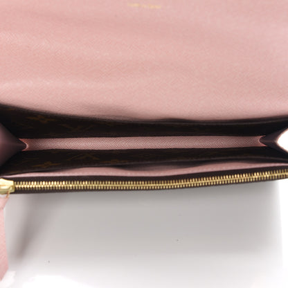 Louis Vuitton Monogram Emilie Wallet Rose Ballerine 5 of 7