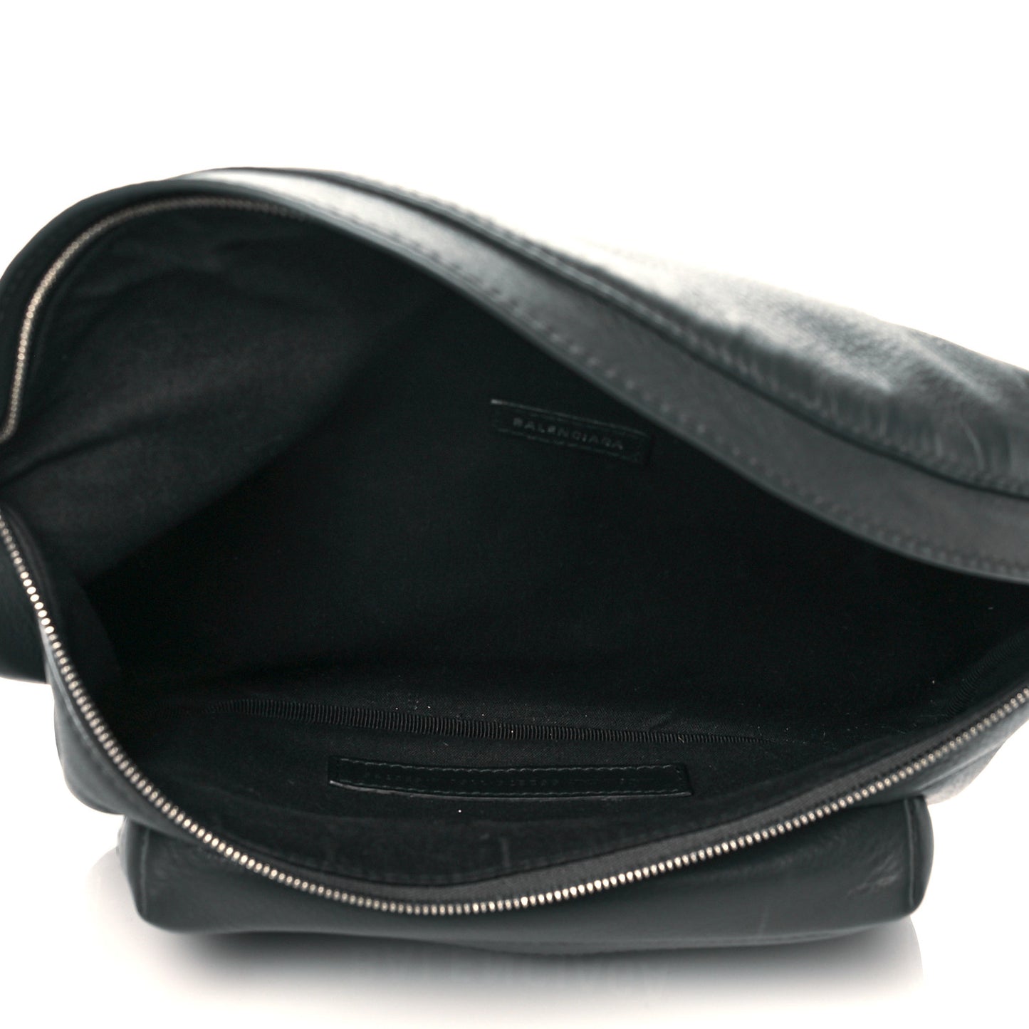 Smooth Calfskin Logo Large Everyday Beltpack Dark Grey White