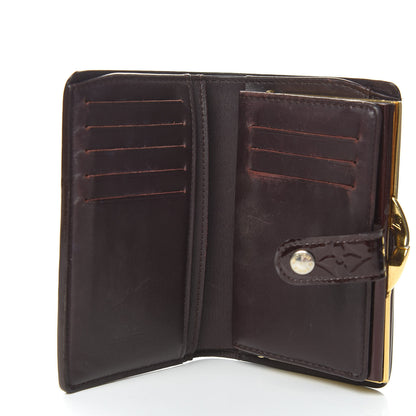Louis Vuitton Vernis French Purse Wallet Amarante 5 of 10
