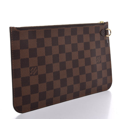 Louis Vuitton Damier Ebene Neverfull MM GM Pochette 3 of 7