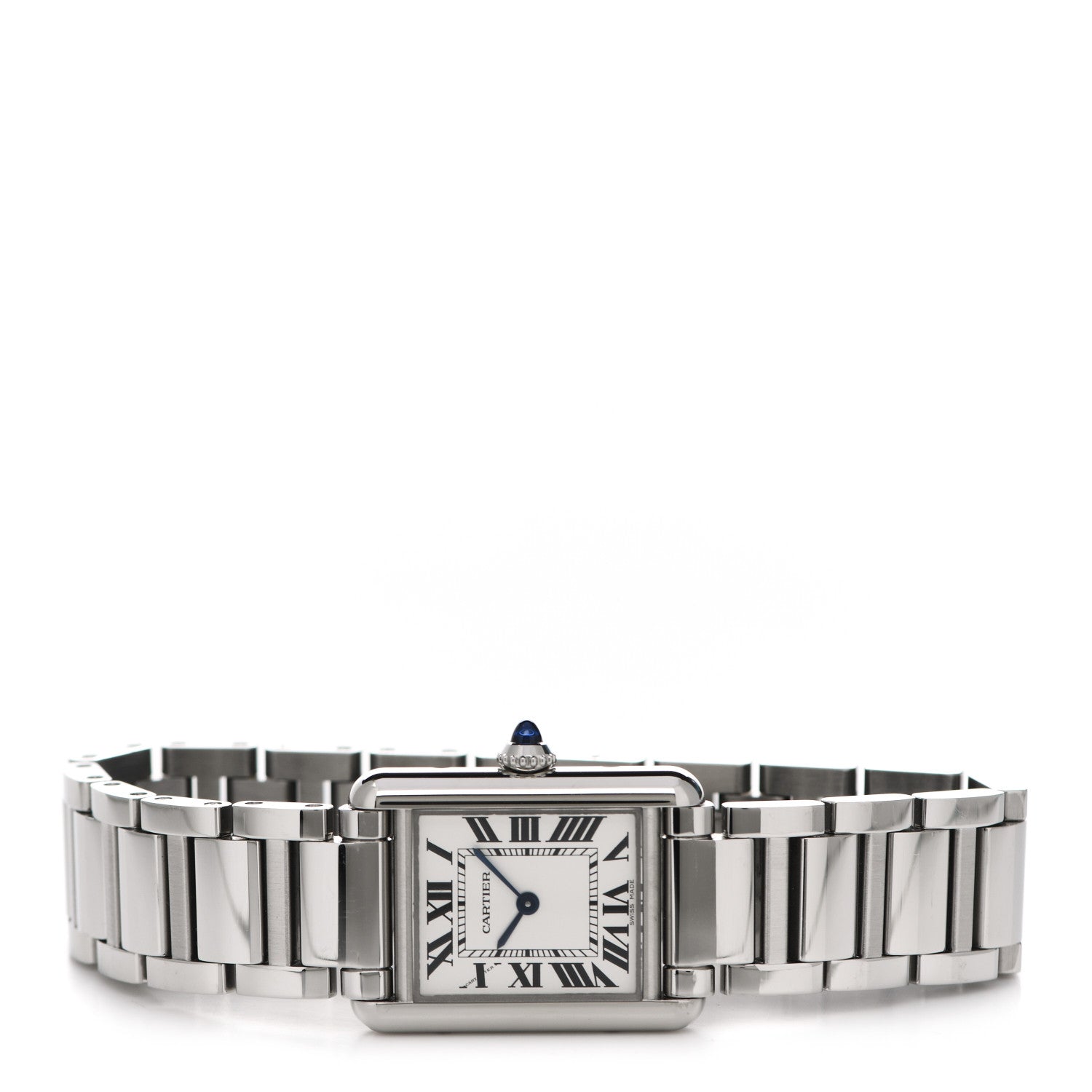 Cartier Stainless Steel 24mm Tank Solo Quartz Watch 2 of 5