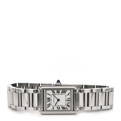 Cartier Stainless Steel 24mm Tank Solo Quartz Watch 2 of 5