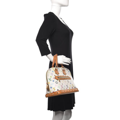 Louis Vuitton Monogram Multicolor Alma White 2 of 12