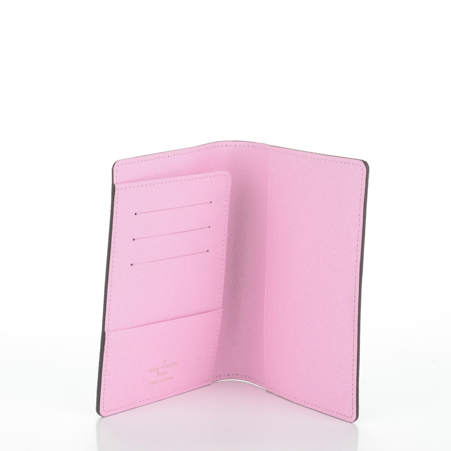 Louis Vuitton Monogram 2016 Christmas Animation Passport Cover Rose Ballerine 5 of 7