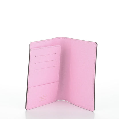 Louis Vuitton Monogram 2016 Christmas Animation Passport Cover Rose Ballerine 5 of 7