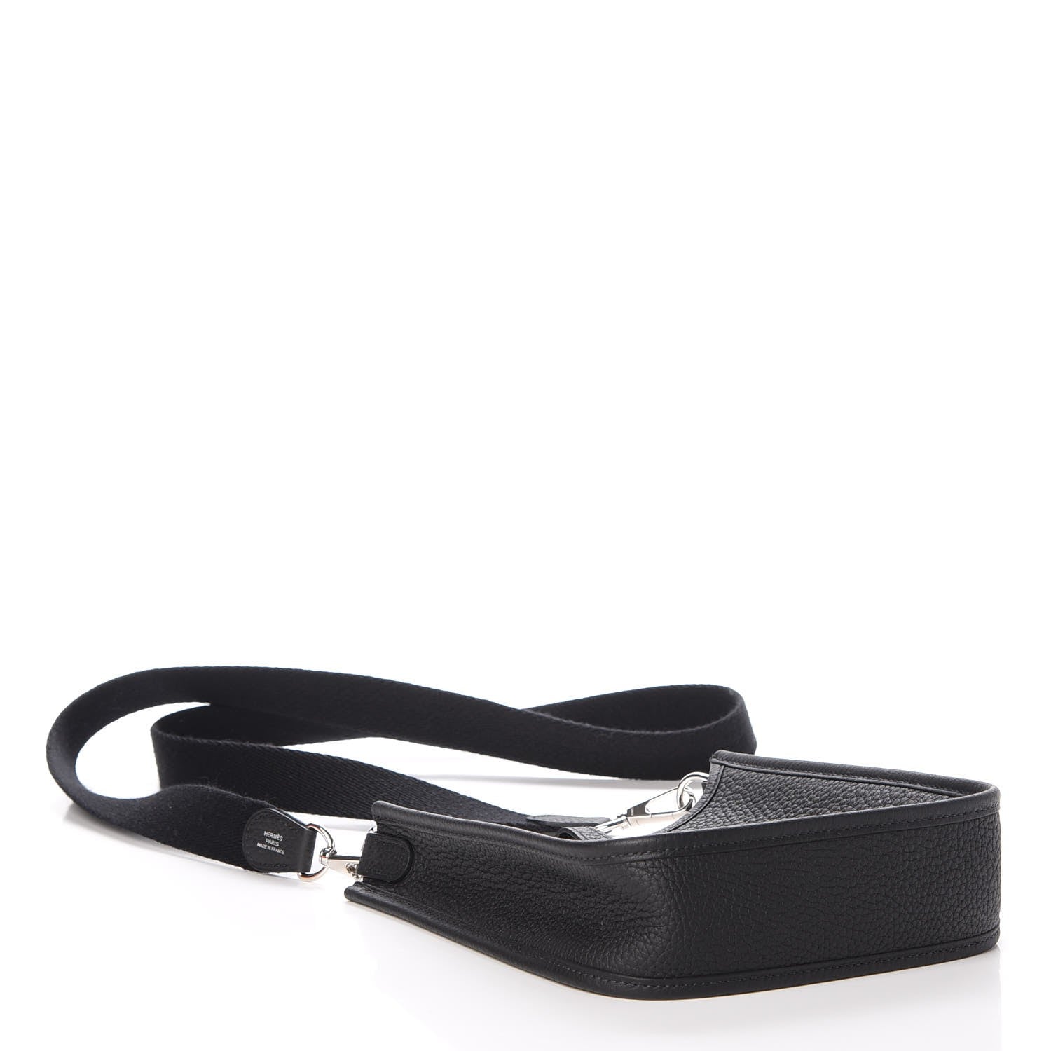 Hermes Taurillon Clemence Evelyne TPM Black 4 of 8