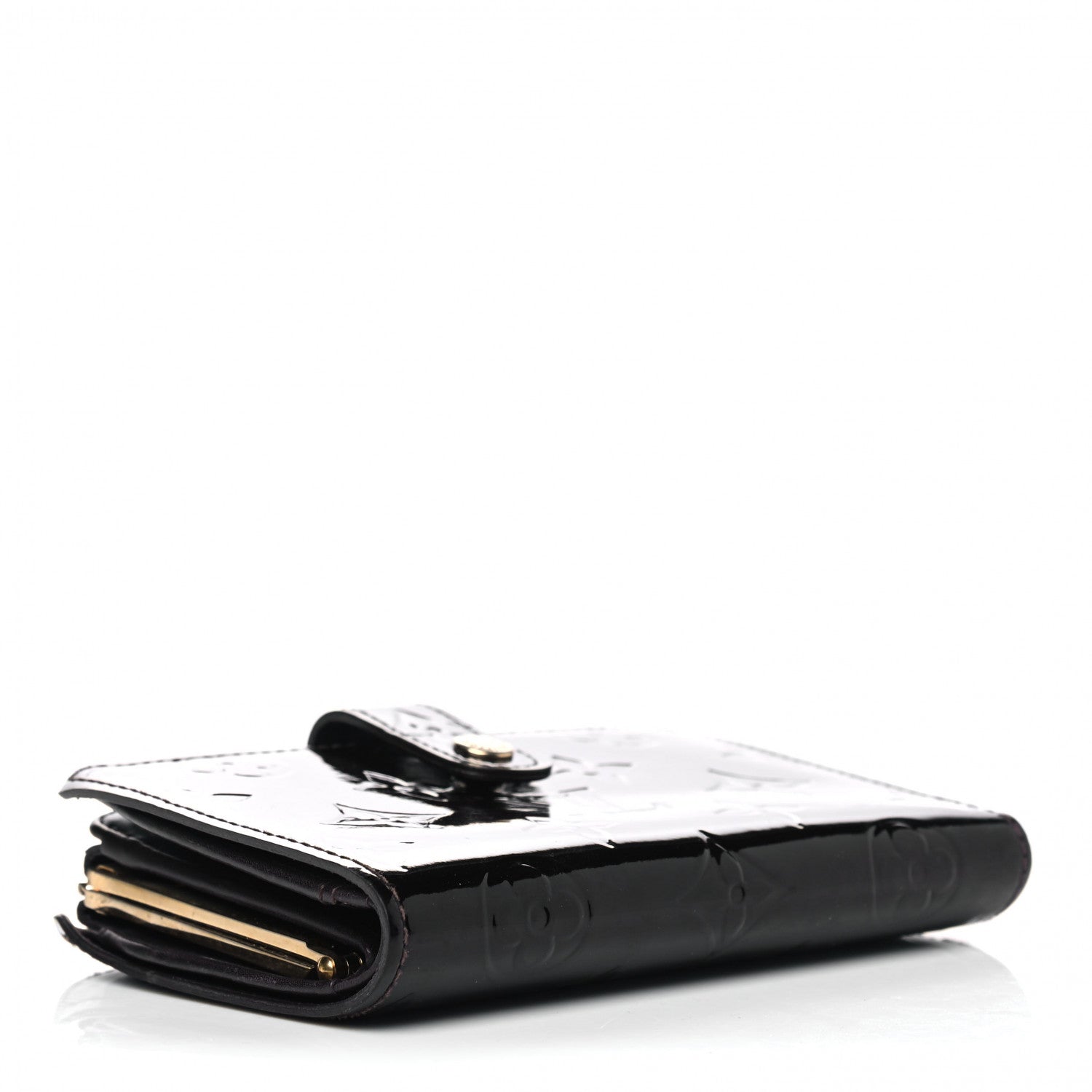 Louis Vuitton Vernis French Purse Wallet Amarante 3 of 10