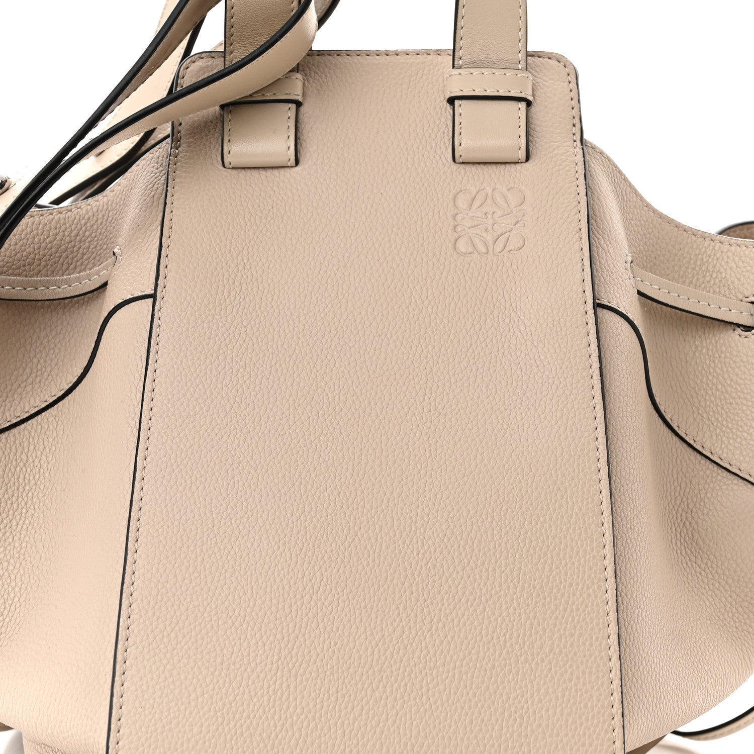 Loewe Grained Calfskin Small Hammock Shoulder Bag Sand 8 of 14