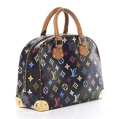 Louis Vuitton Monogram Multicolor Trouville Black 3 of 17