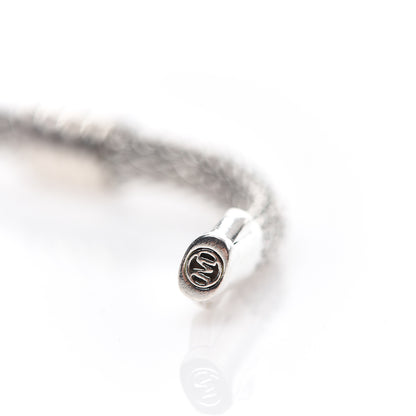 John Hardy Sterling Silver 5mm Classic Chain Station Bracelet M 3 of 4