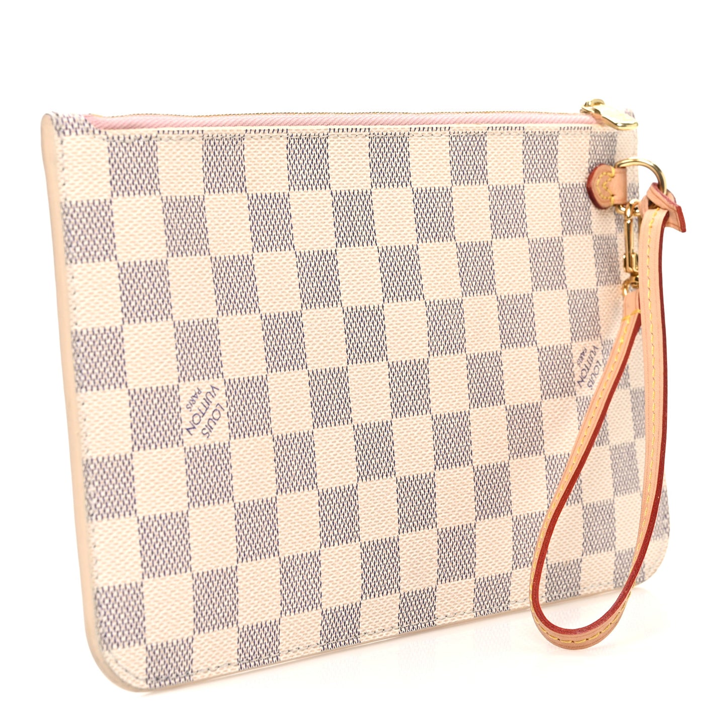 Damier Azur Neverfull MM GM Pochette Rose Ballerine