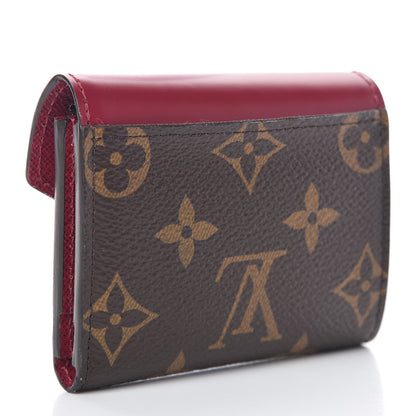 Louis Vuitton Monogram Zoe Wallet Fuchsia 3 of 8
