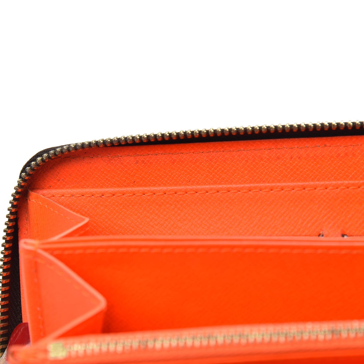 Monogram Graffiti Zippy Wallet Orange